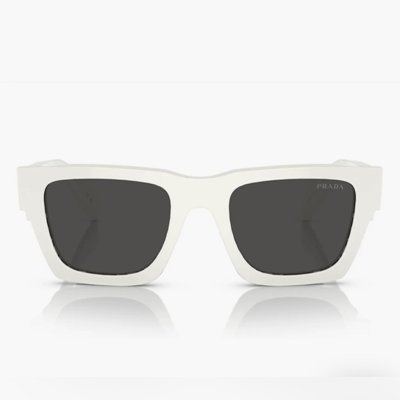 Prada White Pillow Sunglasses + Case - Picture 7 of 7
